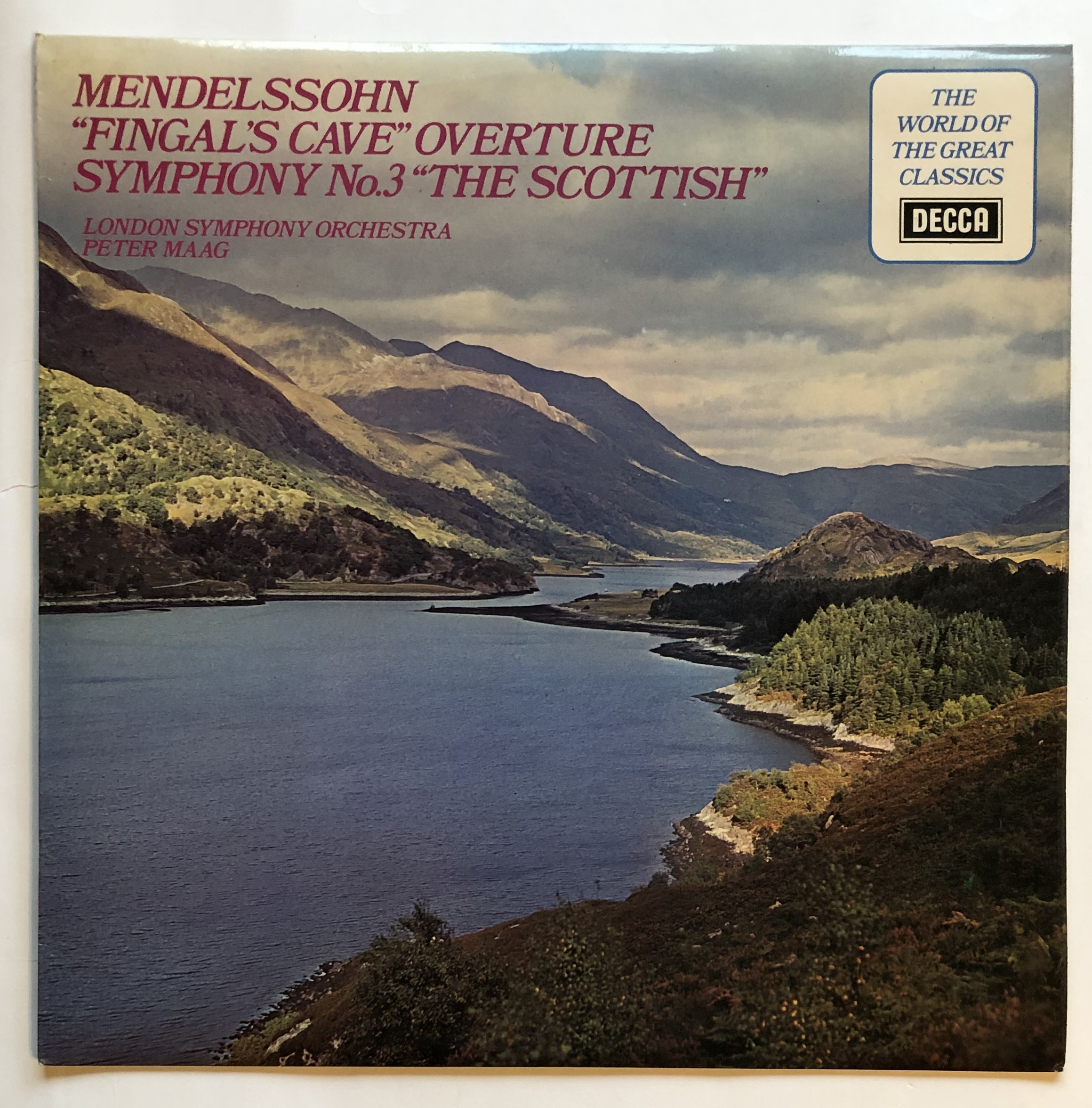 Felix Mendelssohn Bartholdy Symphony No3 Scottish Fingals Cave