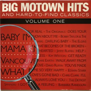 Various - Big Motown Hits And Hard To Find Classics - Volume 1