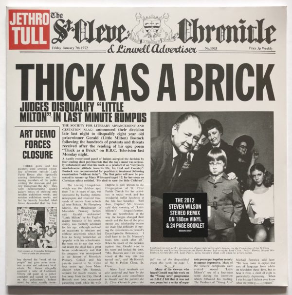 Jethro Tull - Thick As A Brick